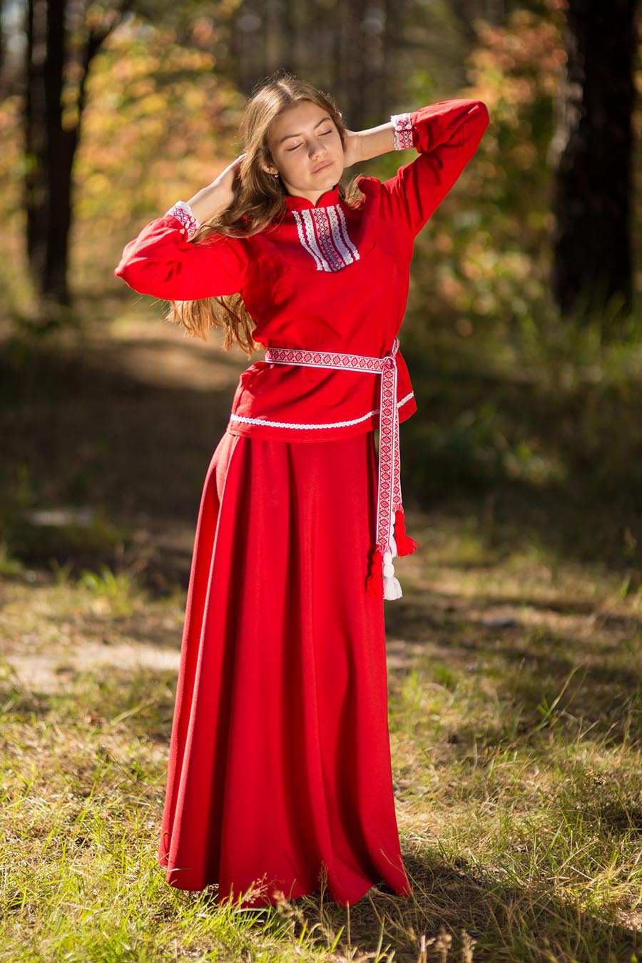 Underwear Women in Slavic costumes in Moroni